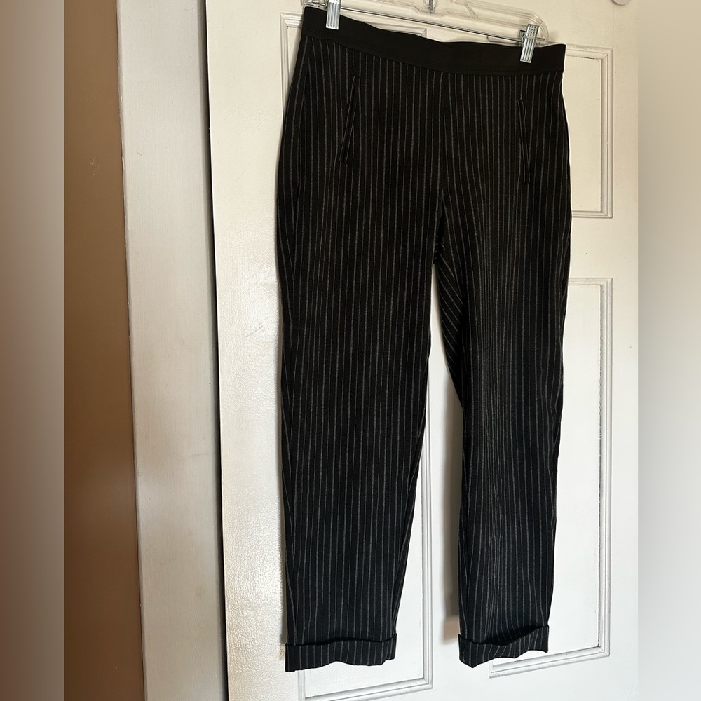 Loft Pinstripe Boyfriend Trousers